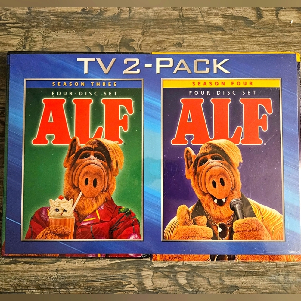ALF Season 3 and 4 DVD set New Sealed
